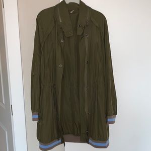 Forest Green Rain Jacket